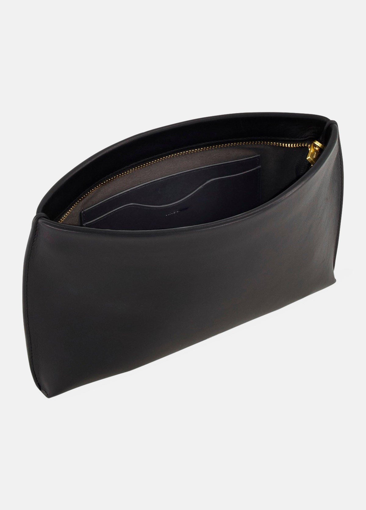 Nappa Leather Zip Pouch - US 8753