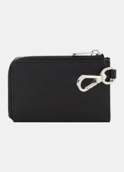 Nappa Leather Zip-Top Cardholder - US 0667