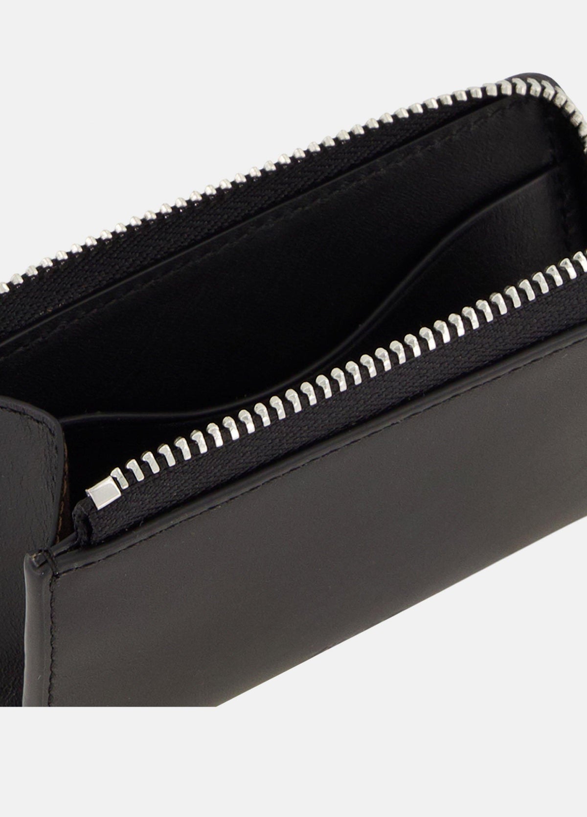 Nappa Leather Zip-Top Cardholder - US 0667