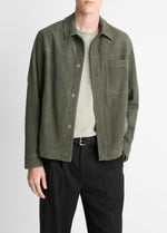 Nubuck Leather Trucker Jacket - US 8631