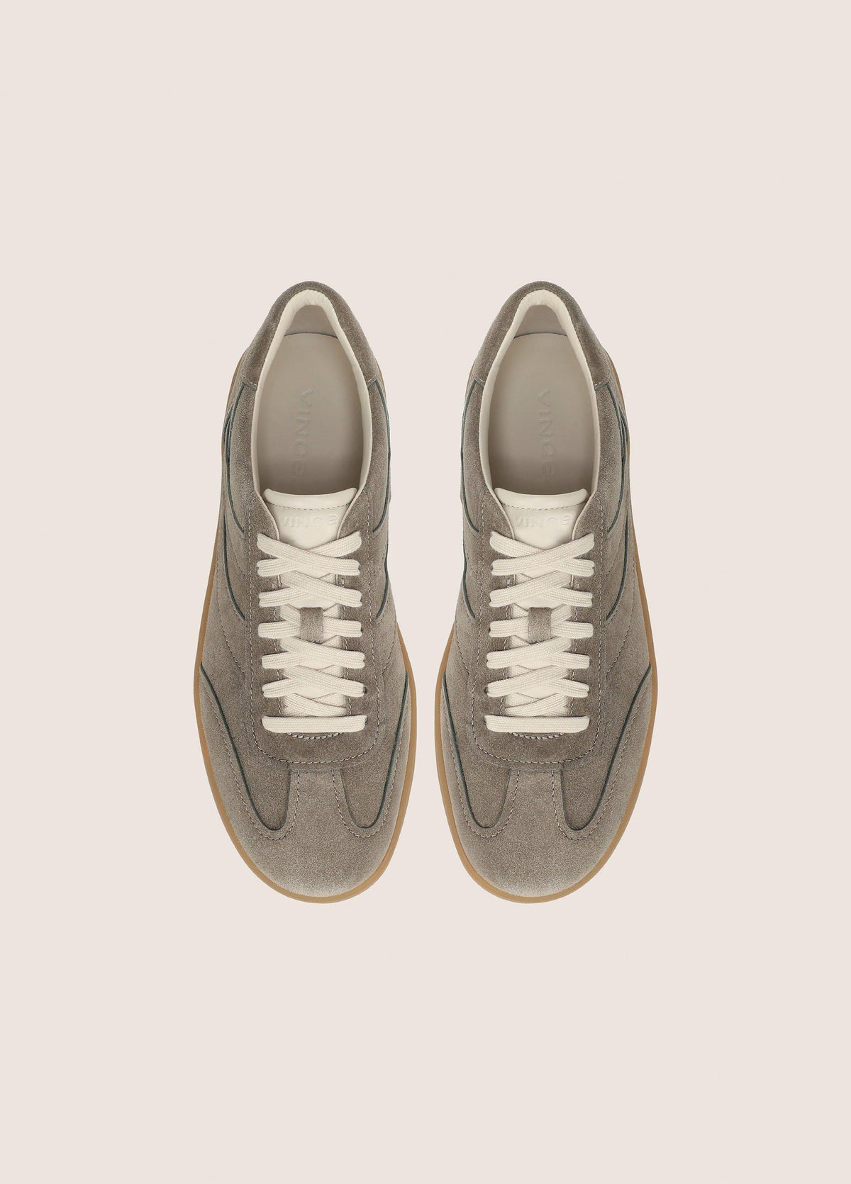 Oasis Contrast-Edge Suede Sneaker - US 7493