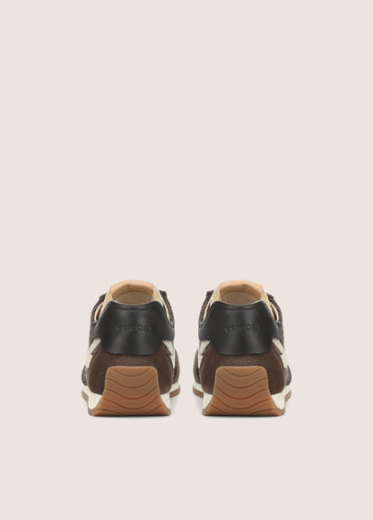 Oasis Suede & Herringbone Runner Sneaker - US 1415