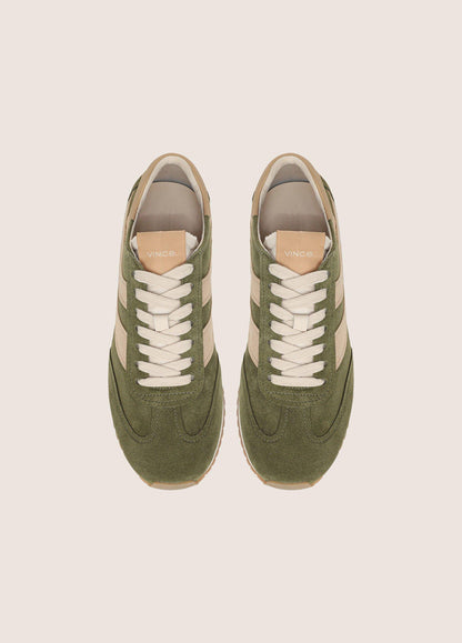 Oasis Suede & Leather Runner Sneaker - US 3229