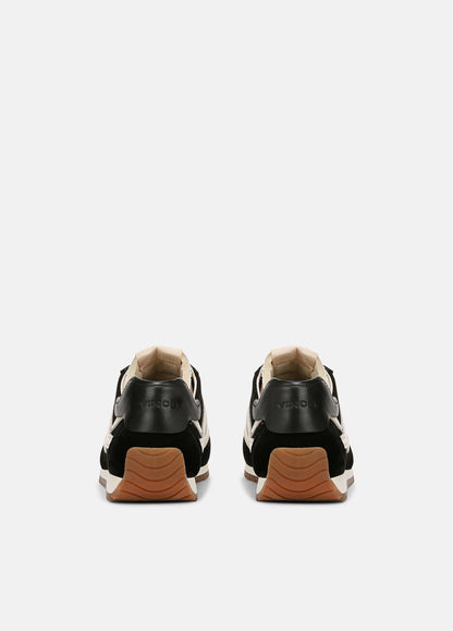 Oasis Suede and Leather Runner Sneaker - US 0391