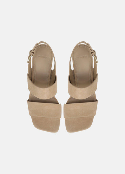 Oliana Suede Heeled Sandal - US 0045
