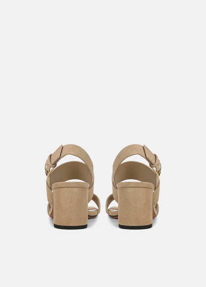 Oliana Suede Heeled Sandal - US 0045