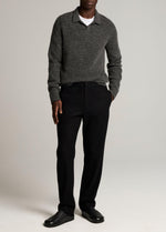 Owen Athletic Knit Wool-Blend Elastic-Waist Pant - US 7980