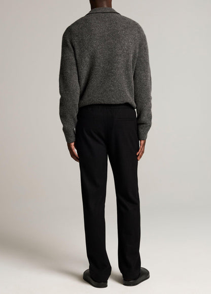 Owen Athletic Knit Wool-Blend Elastic-Waist Pant - US 7980