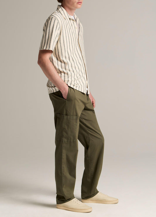 Owen Athletic Stretch-Cotton Side-Pocket Trouser - US 6028