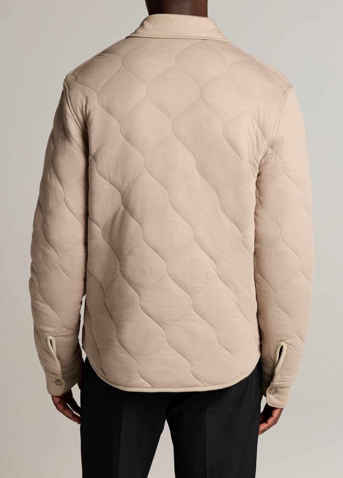 Quilted Cotton-Blend Insulated Shirt Jacket - US 2625