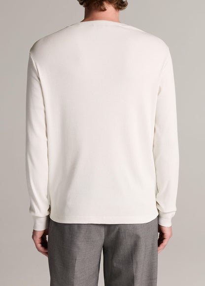 Ribbed Cotton Henley - US 3177