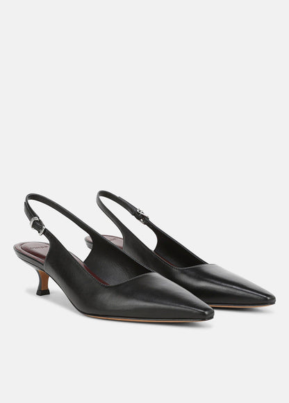 Sabra Leather Slingback Heel - US 1834