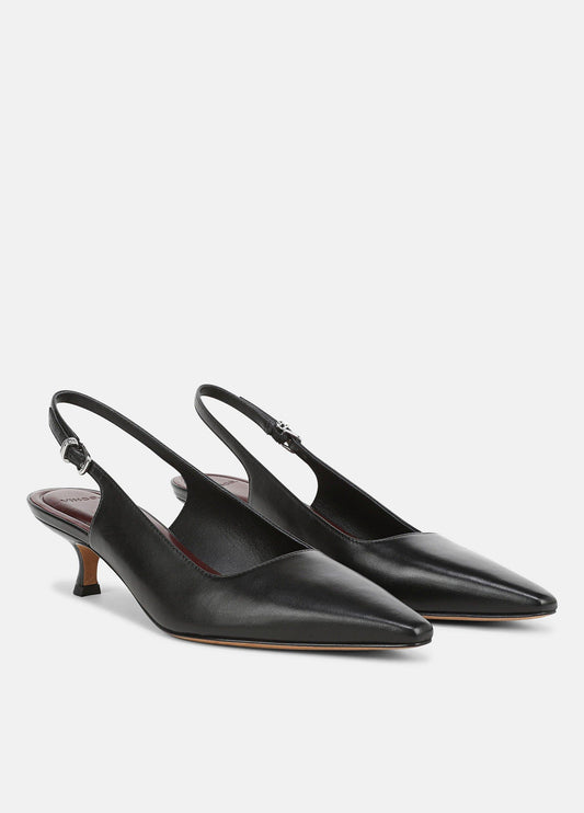 Sabra Leather Slingback Heel - US 1834