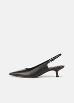 Sabra Leather Slingback Heel - US 1834