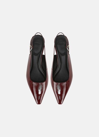 Sabra Leather Slingback Heel - US 8849