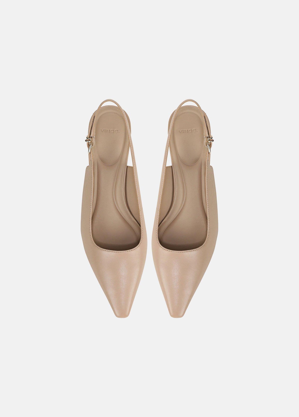 Sabra Leather Slingback Heel - US 5560