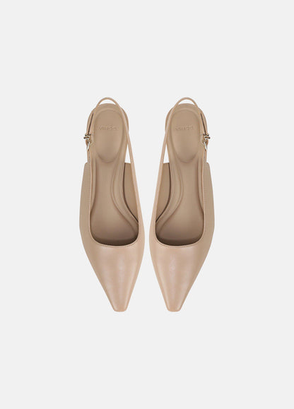 Sabra Leather Slingback Heel - US 5560