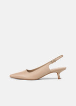 Sabra Leather Slingback Heel - US 5560