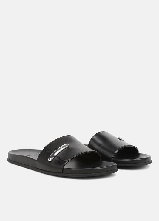 Sadie Leather Slide Sandal - US 4909