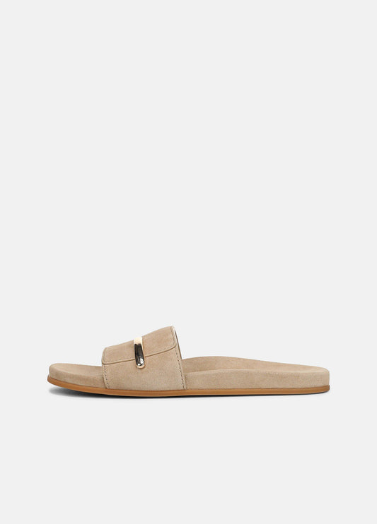 Sadie Suede Slide Sandal - US 9679