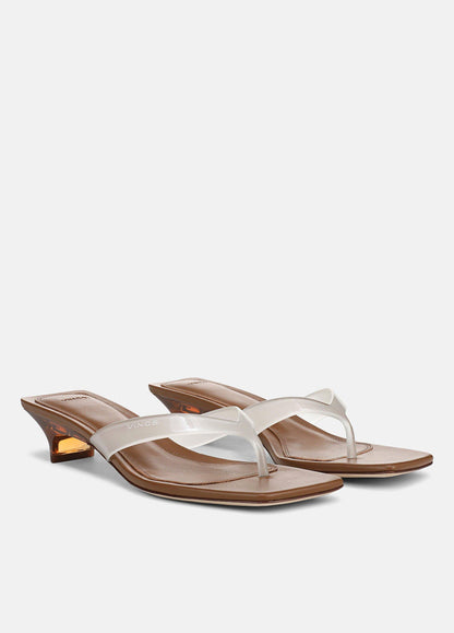San Juan Jelly Heeled Thong Sandal - US 8878