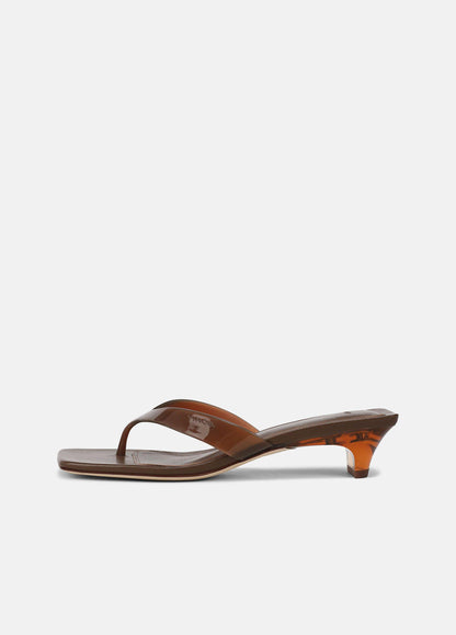 San Juan Jelly Heeled Thong Sandal - US 8997