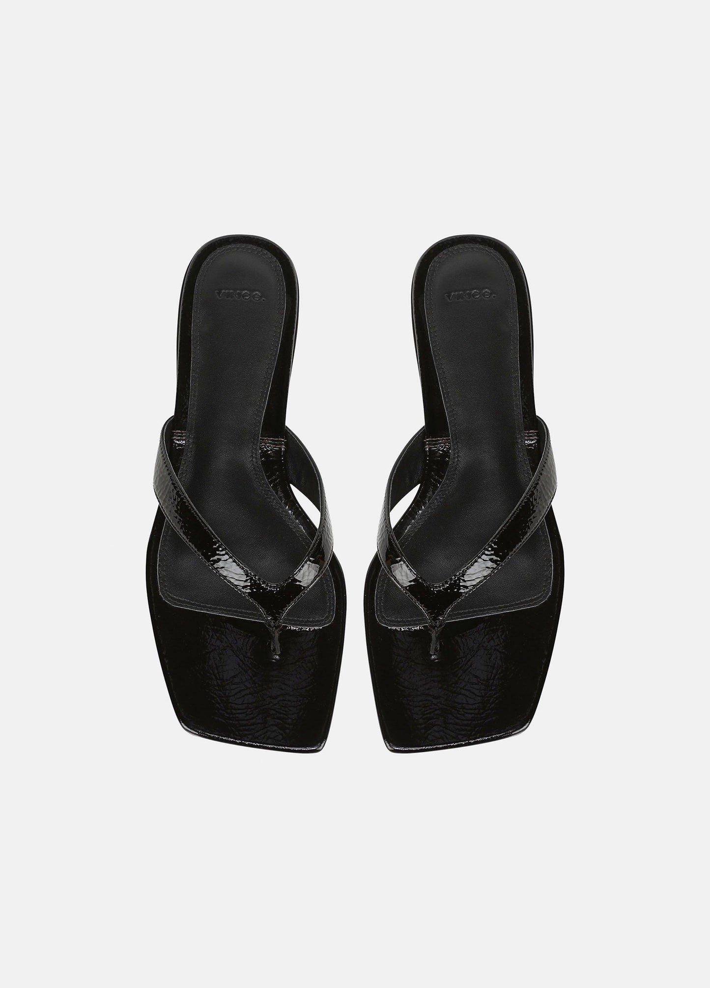 San Juan Patent Leather Thong Sandal - US 7791