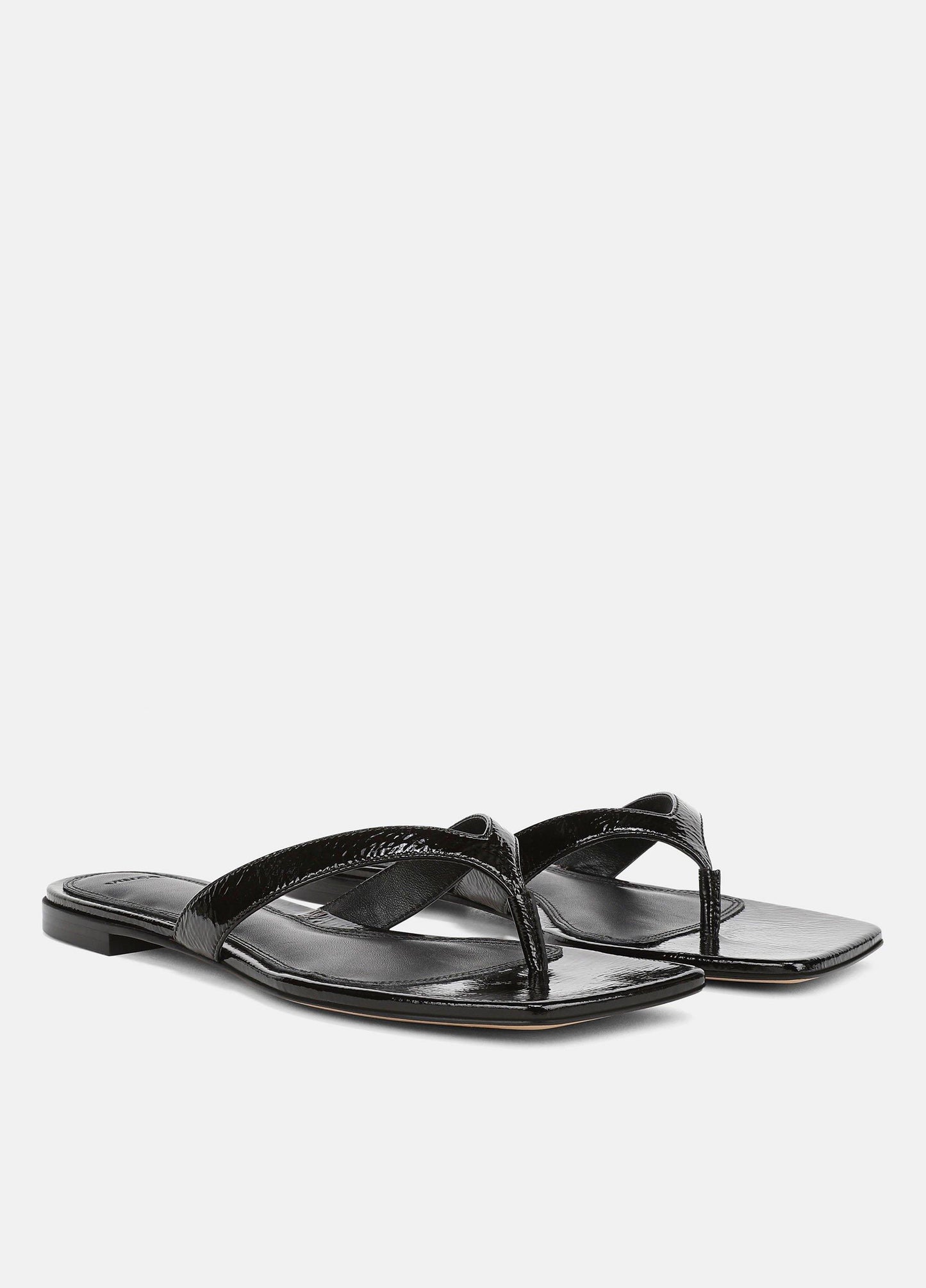 San Juan Patent Leather Thong Sandal - US 7791