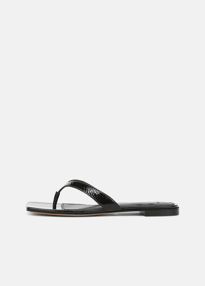 San Juan Patent Leather Thong Sandal - US 7791
