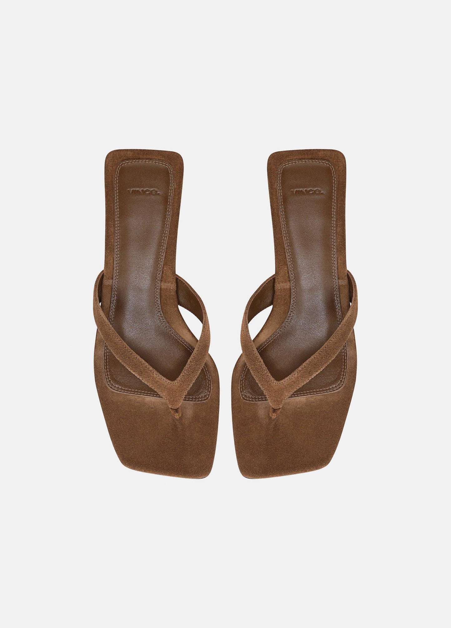 San Juan Suede Heeled Thong Sandal - US 2052