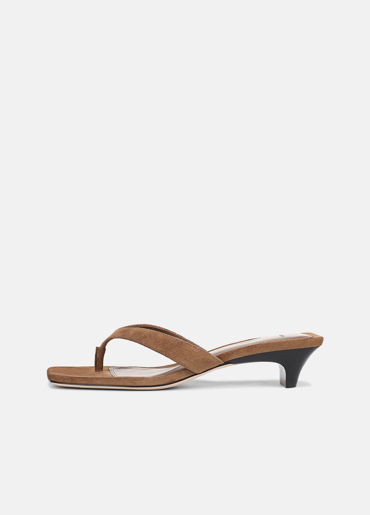 San Juan Suede Heeled Thong Sandal - US 2052