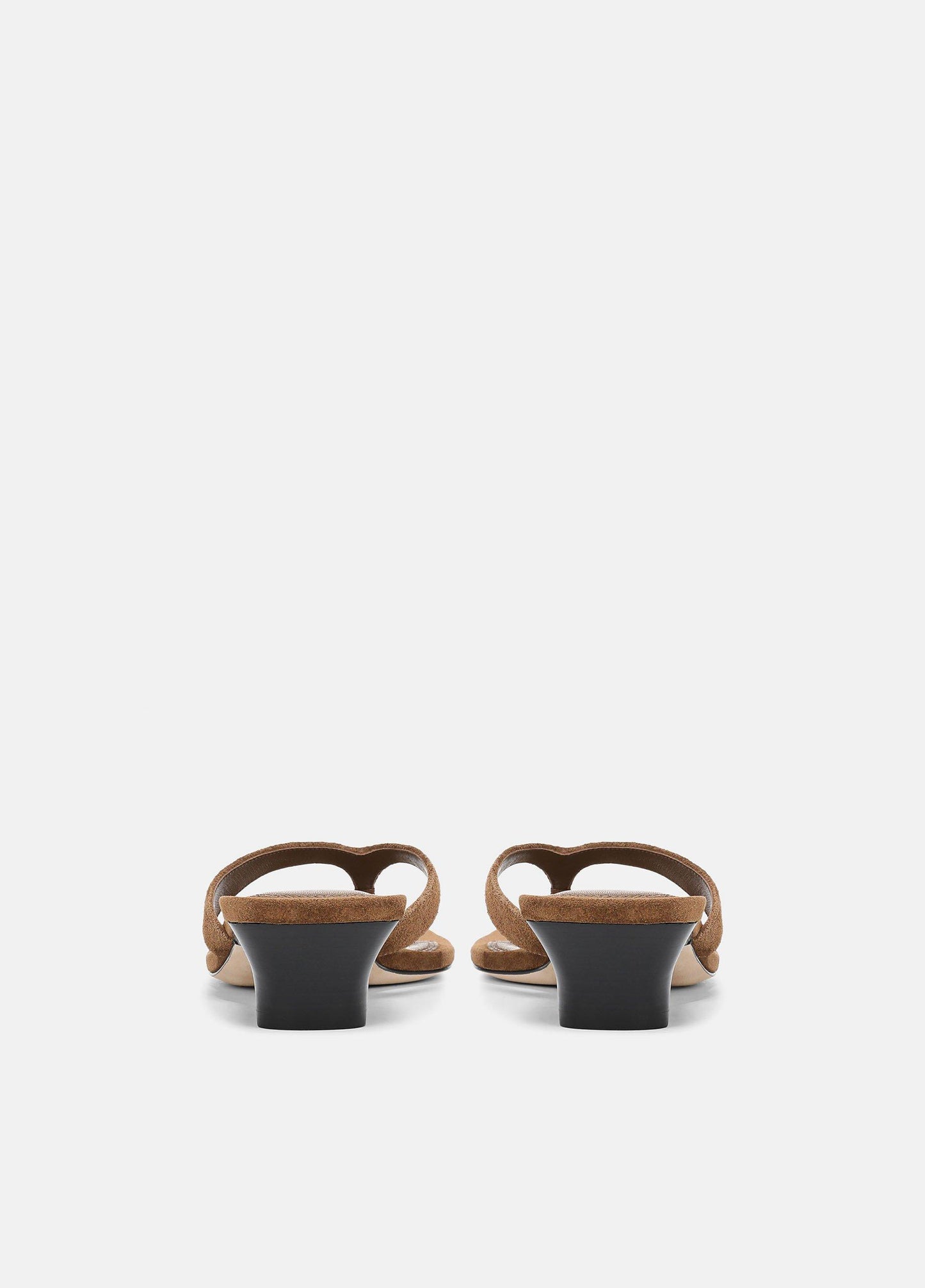 San Juan Suede Heeled Thong Sandal - US 2052
