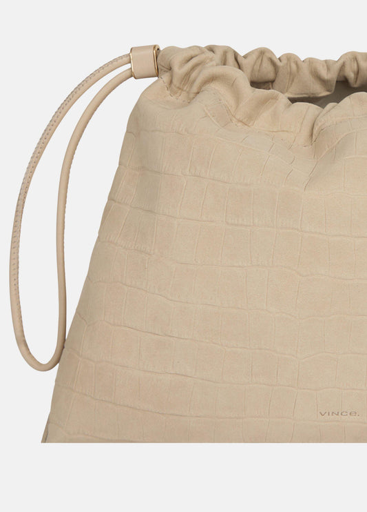 Sarai Croc-Embossed Nubuck Leather Crossbody - US 9960