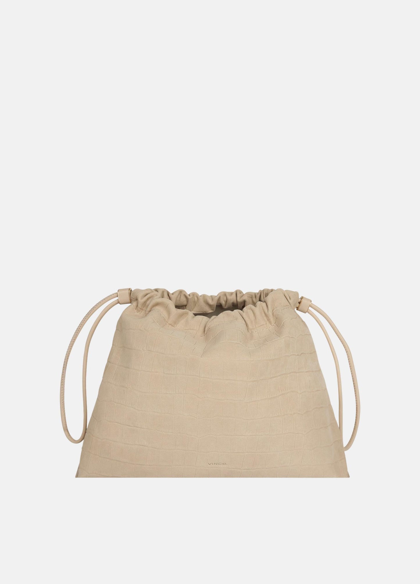 Sarai Croc-Embossed Nubuck Leather Crossbody - US 9960