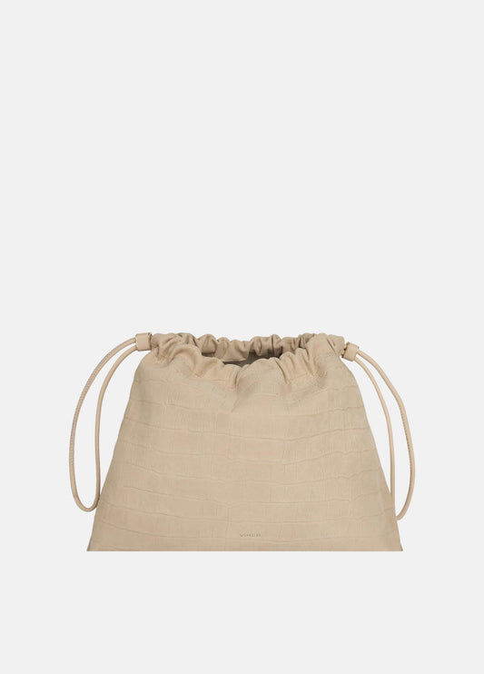 Sarai Croc-Embossed Nubuck Leather Crossbody - US 9960