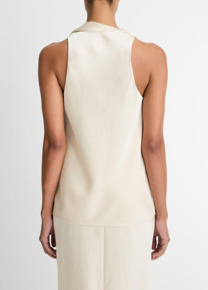 Satin Scarf Top - US 7743