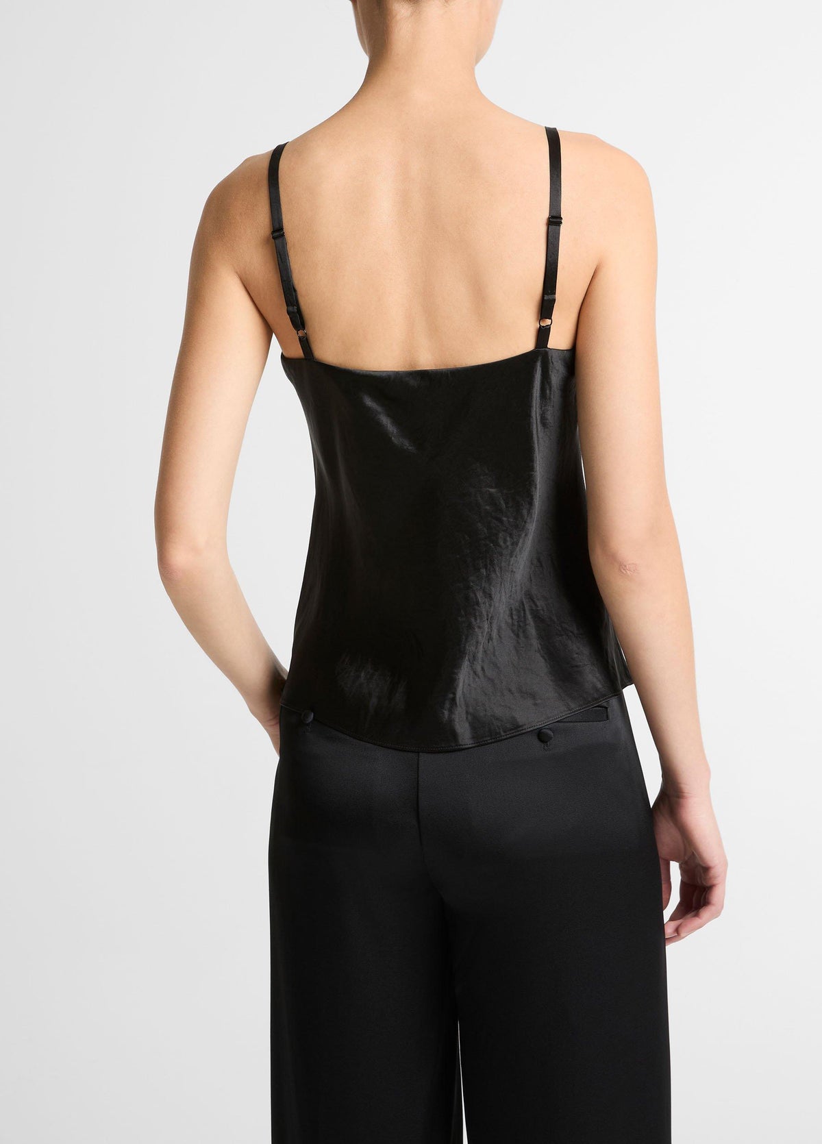 Satin V-Neck Camisole - US 4221