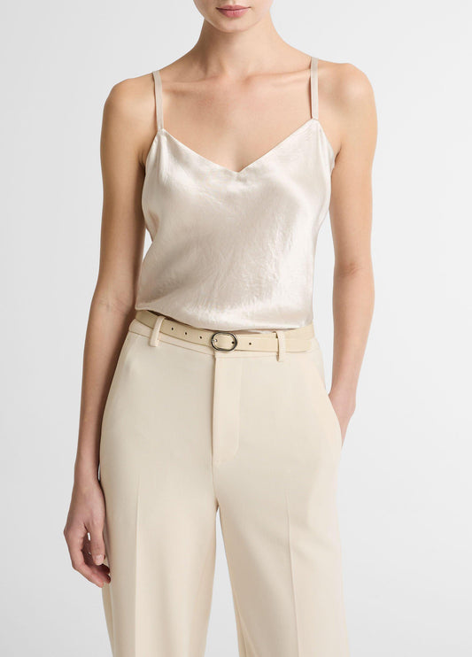 Satin V-Neck Camisole - US 2537