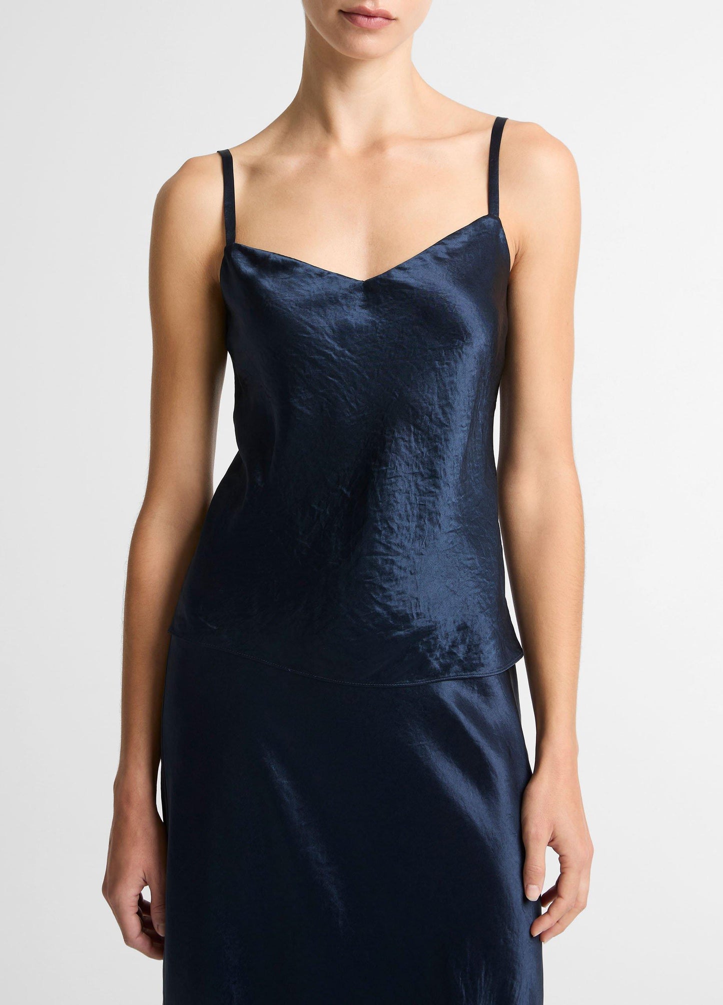 Satin V-Neck Camisole - US 1893
