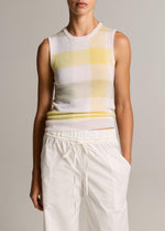 Shadow Plaid Wool Shell - US 4471