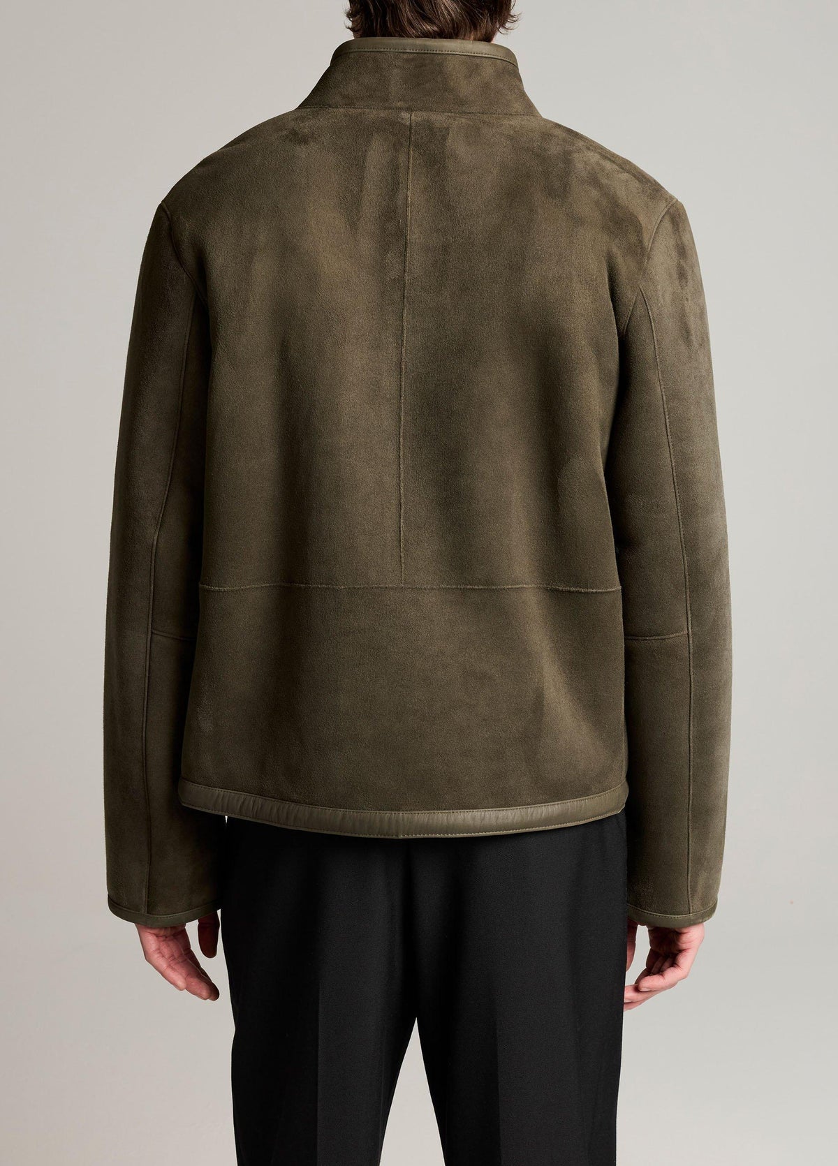 Shearling Funnel-Neck Jacket - US 3387