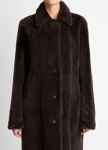 Shearling Long Coat - US 4292