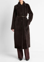 Shearling Long Coat - US 4292