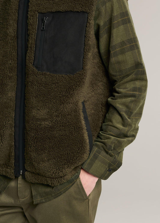 Sherpa Zip-Front Vest - US 3011