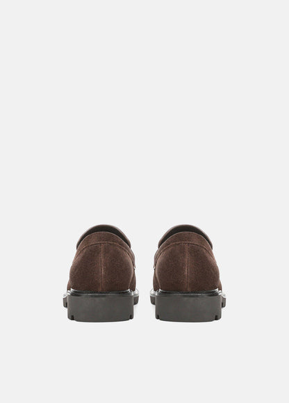 Siena Suede Lug-Sole Loafer - US 1338