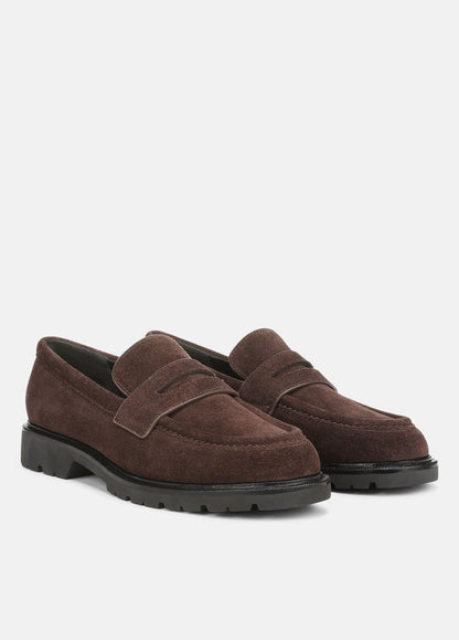 Siena Suede Lug-Sole Loafer - US 1338