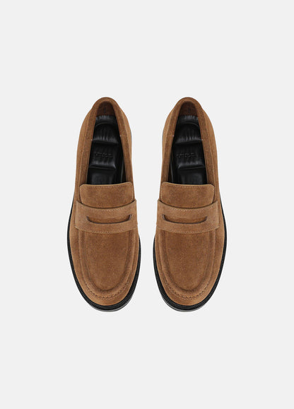 Siena Suede Lug-Sole Loafer - US 7587
