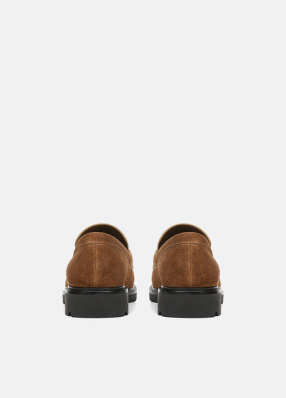 Siena Suede Lug-Sole Loafer - US 7587