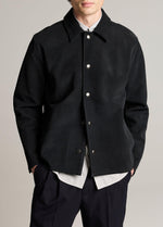 Split Suede Coaches Jacket - US 6675