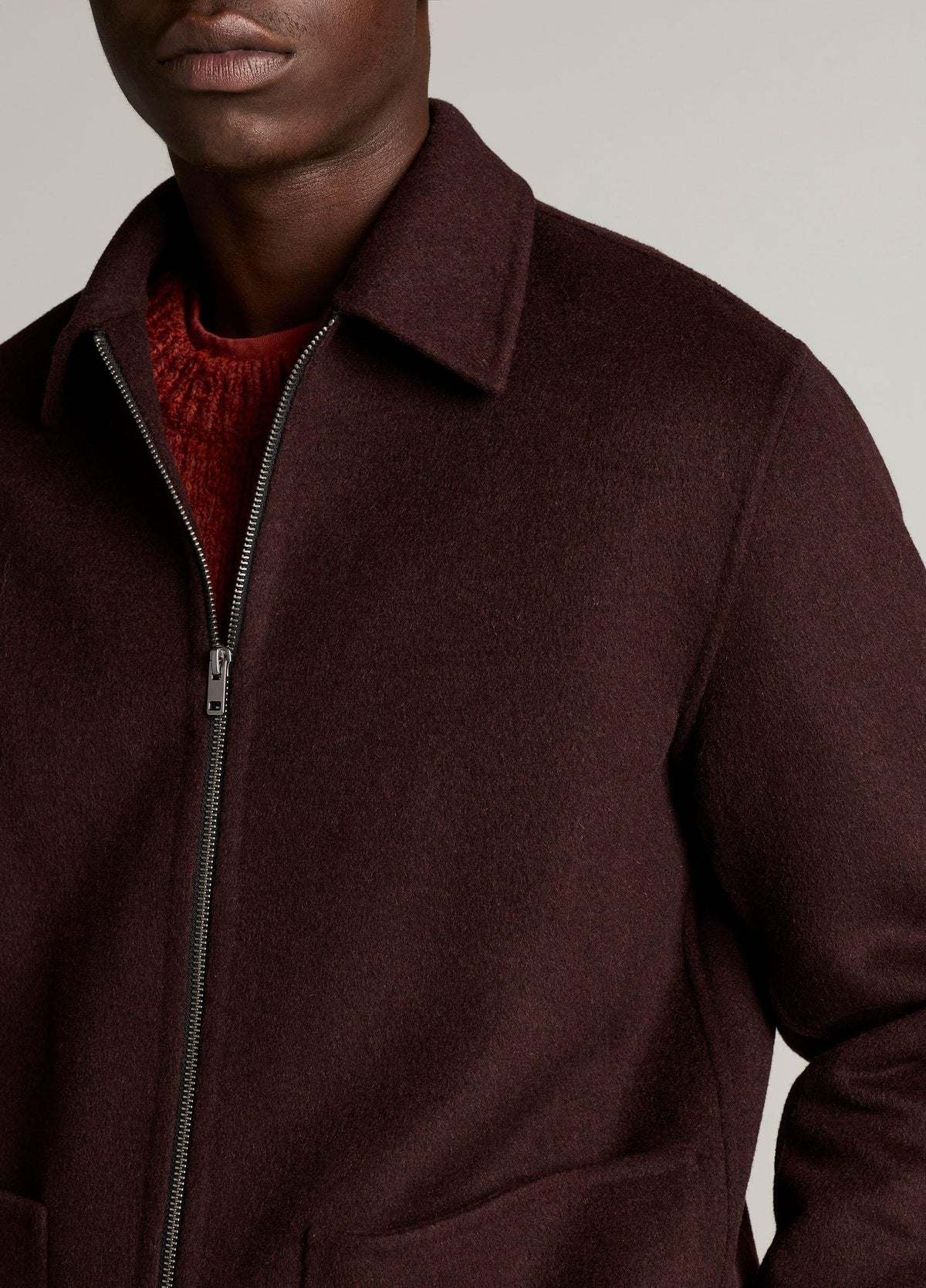 Splittable Wool-Blend Jacket - US 6535